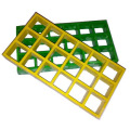 High Strength Yellow Fiberglass Grating for Skid Resistance